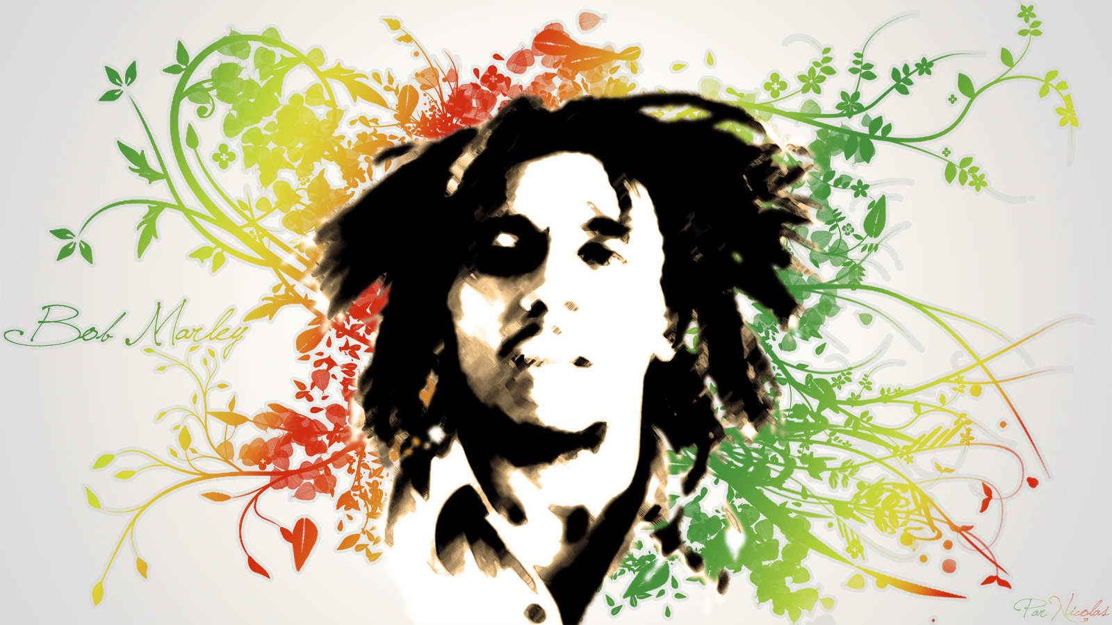 Fonds d'cran Musique Bob Marley Bob'