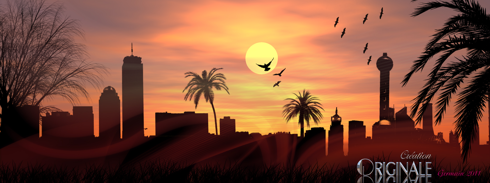 Wallpapers Digital Art Nature - Landscapes quelque part au moyen orient