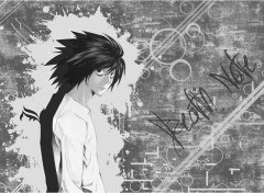 Fonds d'cran Manga L - Death Note