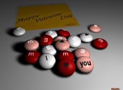 Fonds d'cran Art - Numrique Happy Valentine Day