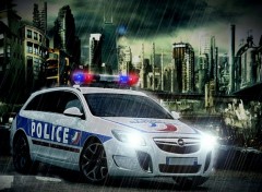 Wallpapers Cars insignia opc police