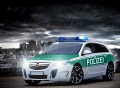 Wallpapers Cars insignia opel polizei 2