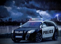 Wallpapers Cars insignia opel police NY2