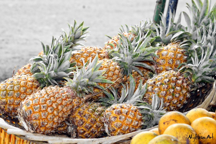 Fonds d'cran Nature Fruits Ananas de Mauritius