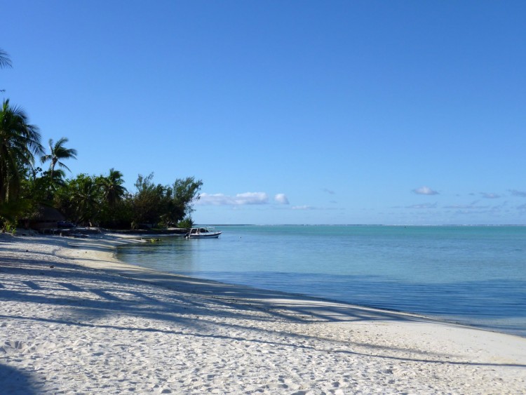 Fonds d'cran Nature Mers - Ocans - Plages Bleu et blanc...