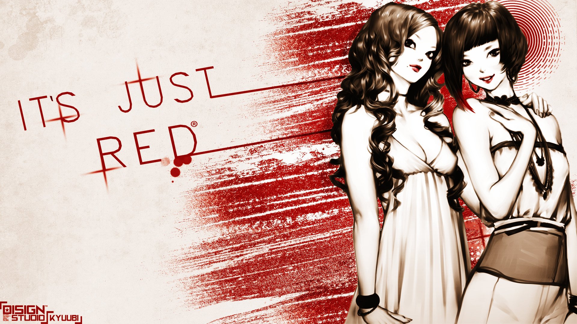 Wallpapers Digital Art Characters it's just red 