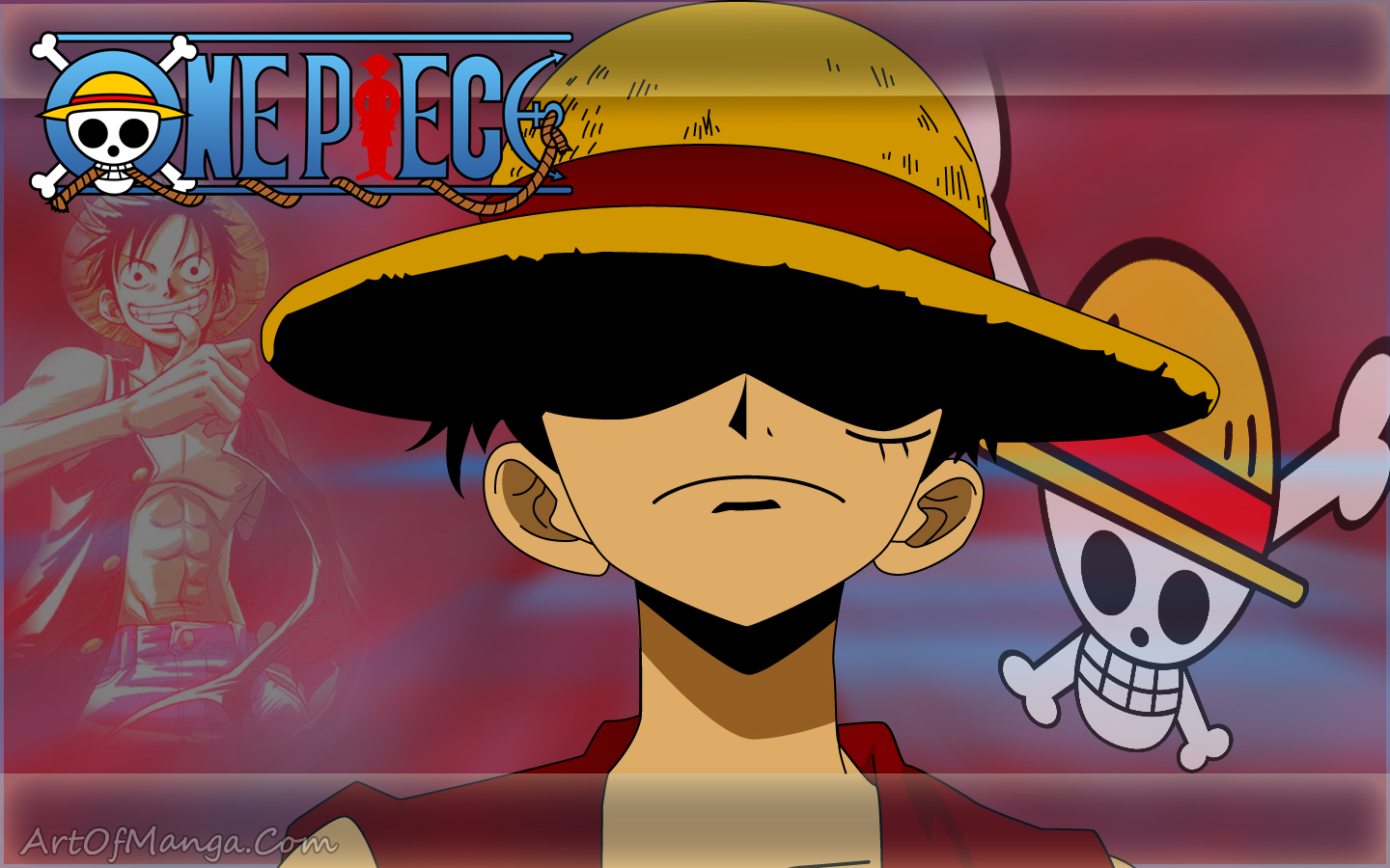 Wallpapers Manga One Piece One Piece - Luffy