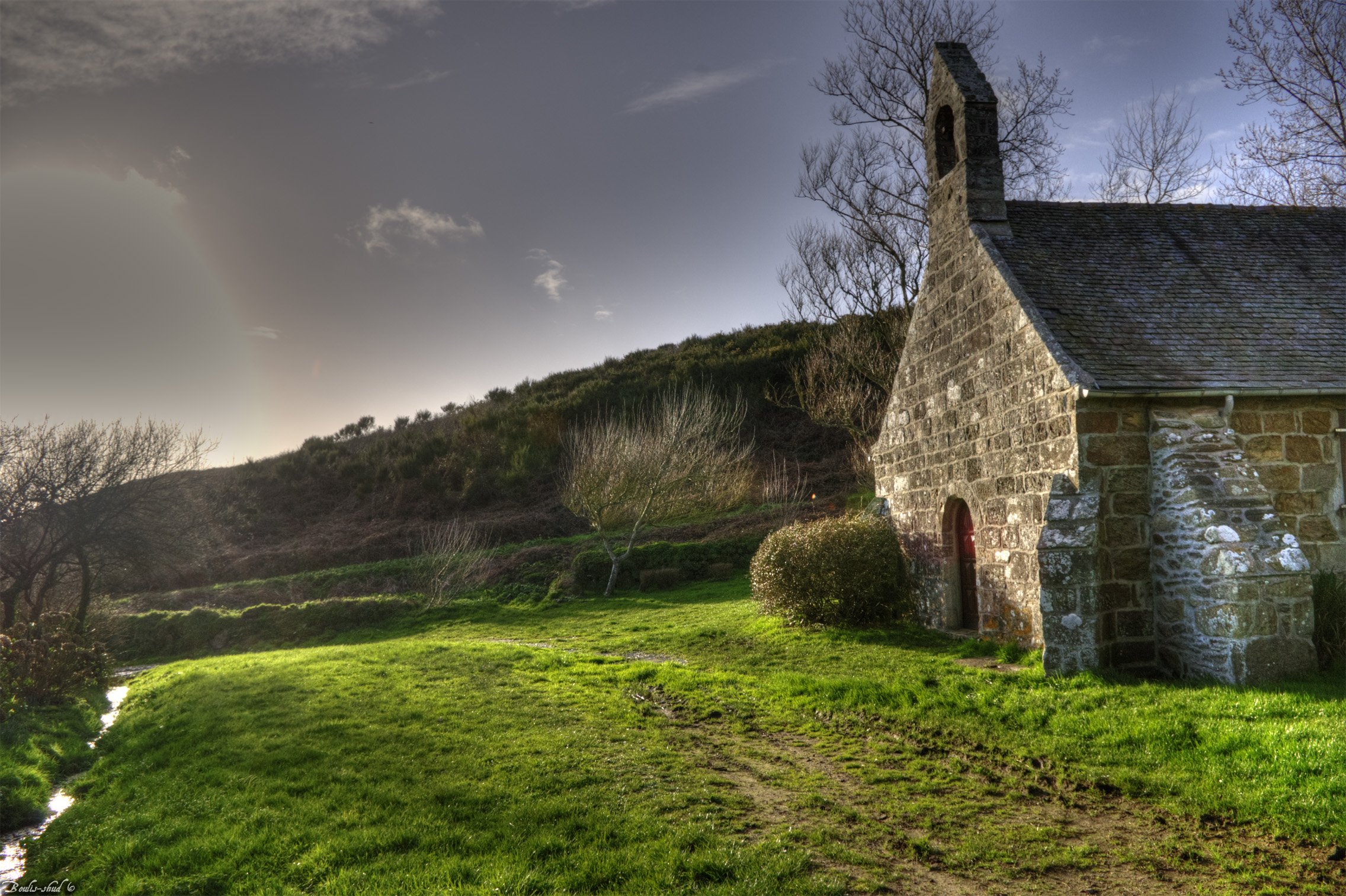 Wallpapers Constructions and architecture Religious Buildings Chapelle de Locmeven