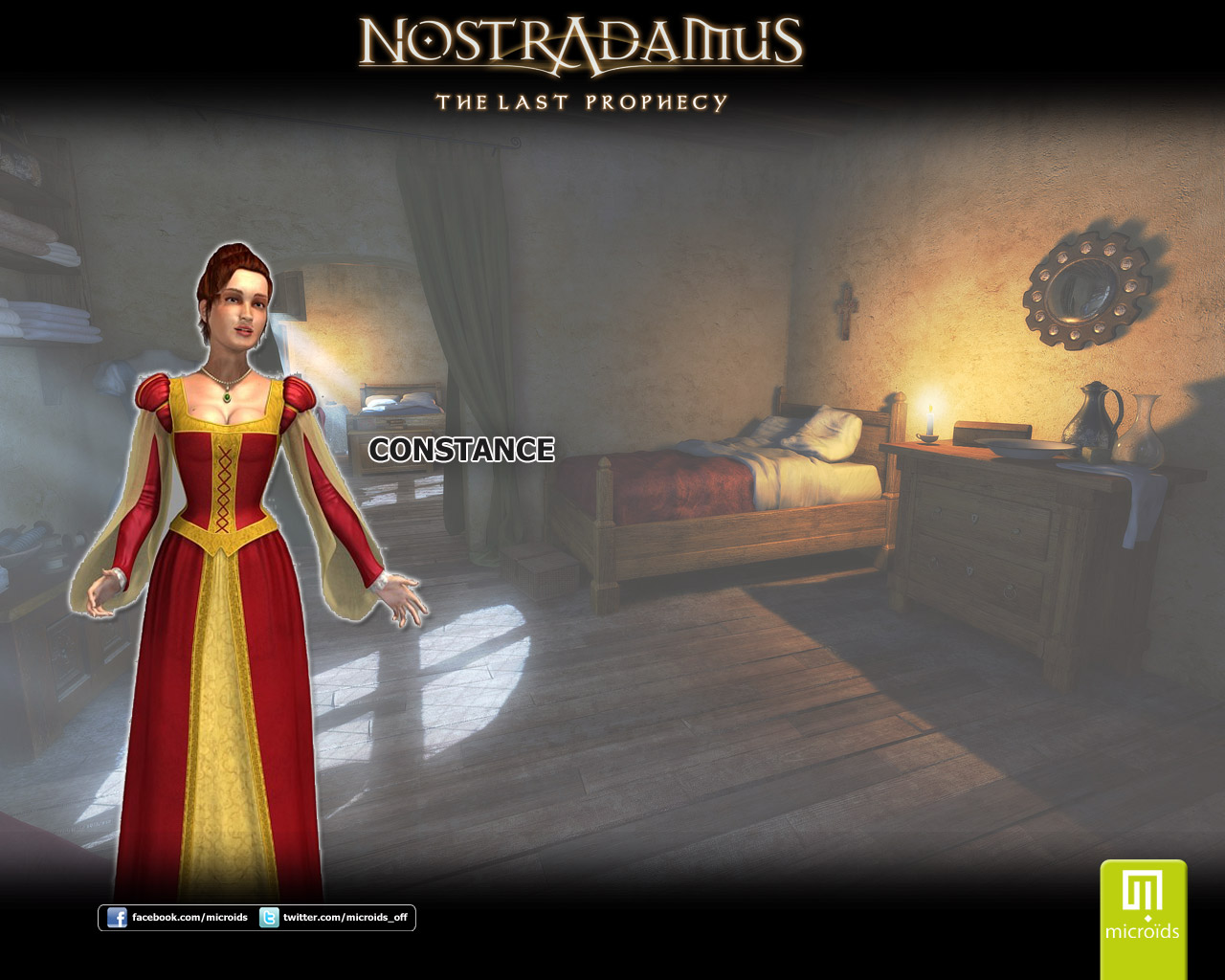 Wallpapers Video Games Nostradamus : The Last Prophecy Nostradamus 003 Constance