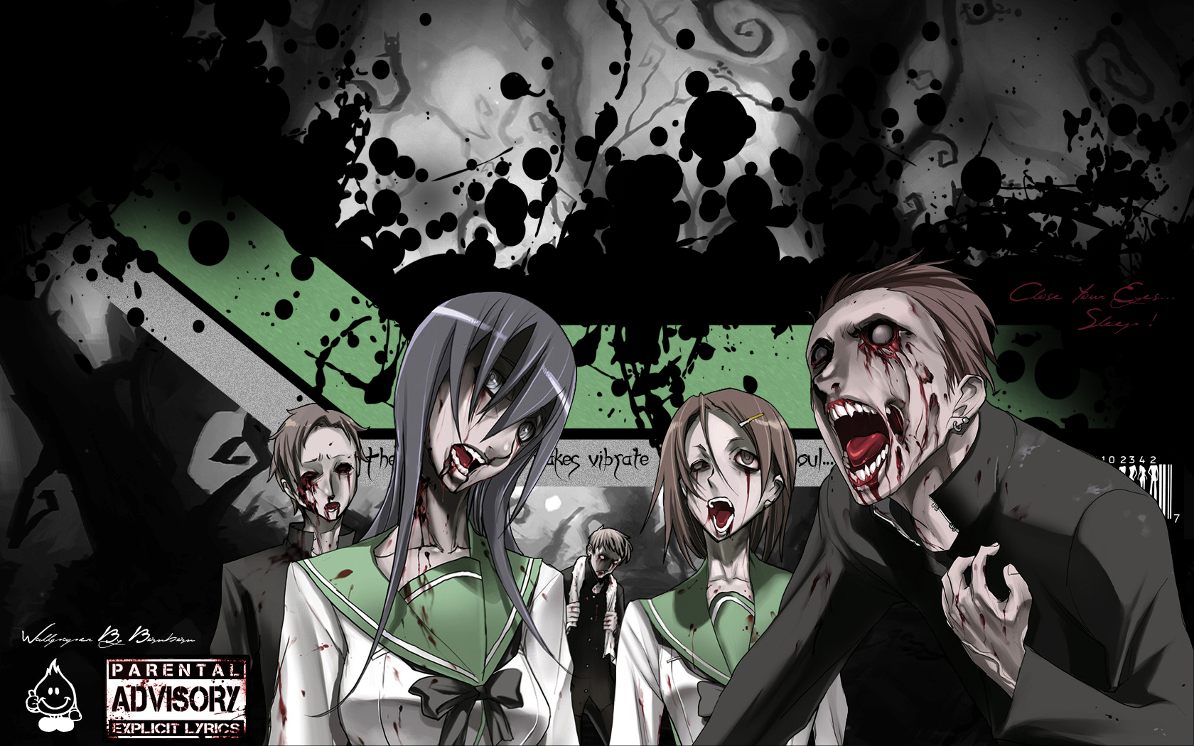 Wallpapers Manga Zombie Powder Zombie