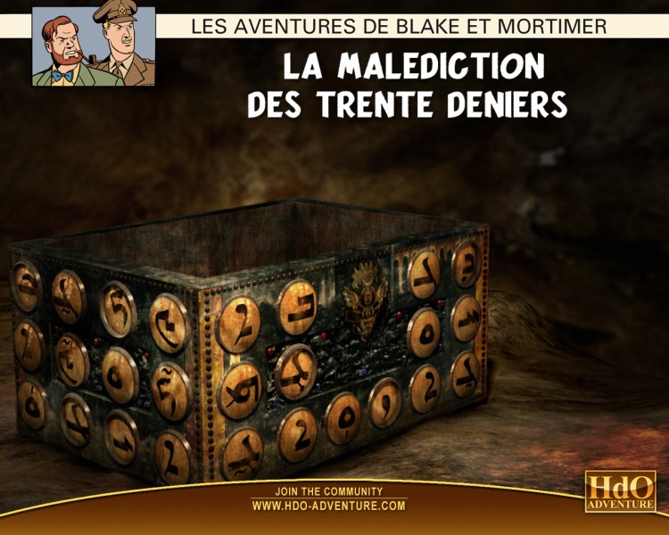 Fonds d'cran Jeux Vido Blake et Mortimer : La maldiction des trente deniers Blake et Mortimer Wall 003