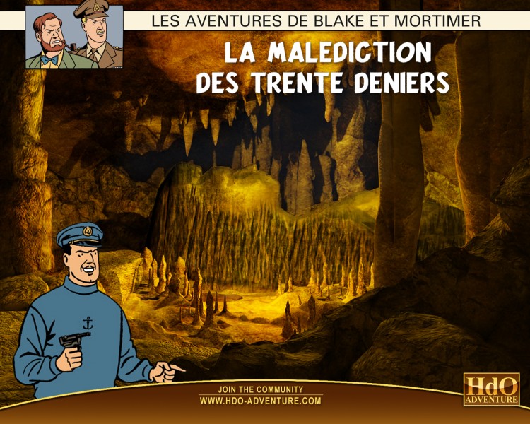 Fonds d'cran Jeux Vido Blake et Mortimer : La maldiction des trente deniers Blake et Mortimer Wall 006