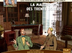 Fonds d'cran Jeux Vido Blake et Mortimer Wall 008