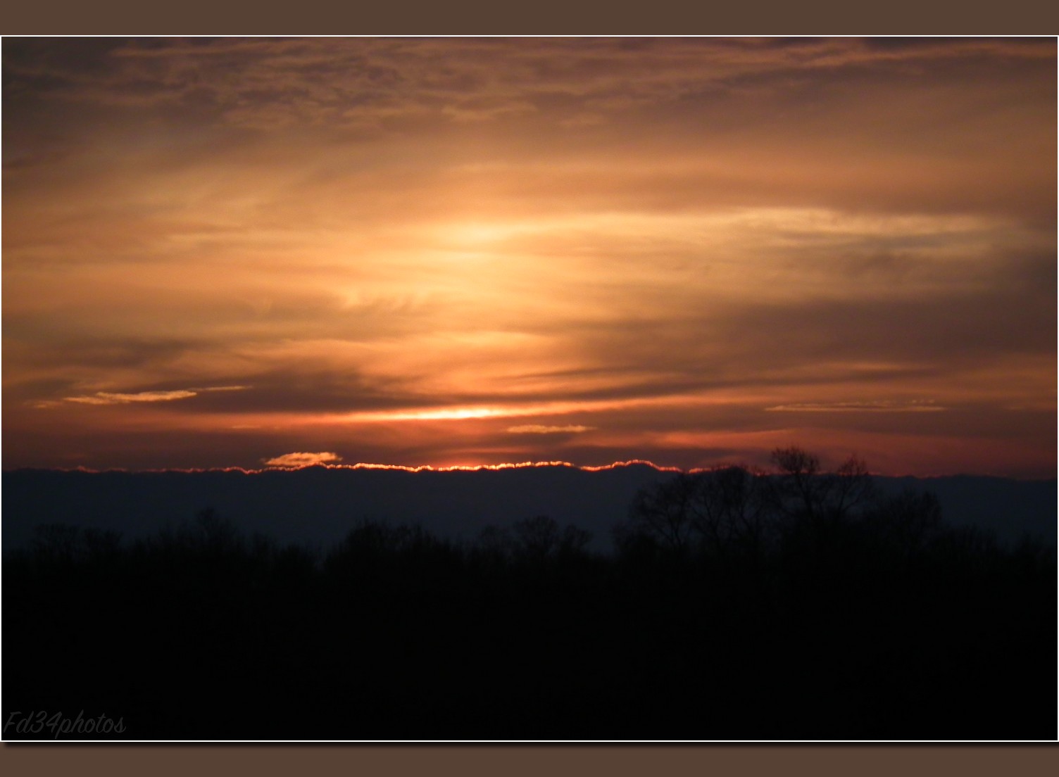 Fonds d'cran Nature Couchers et levers de Soleil 