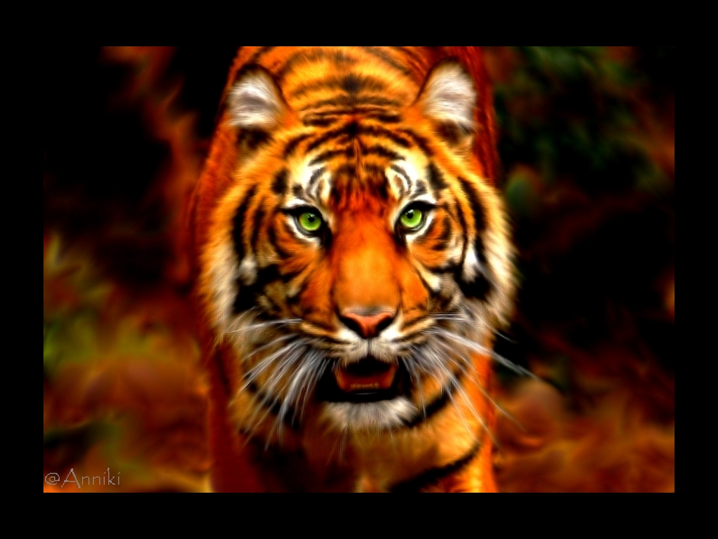 Wallpapers Digital Art Animals force de la nature