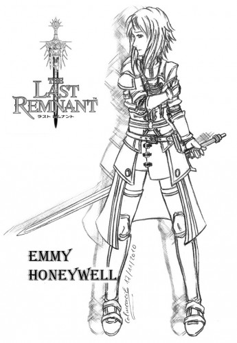 Wallpapers Art - Pencil Video games Last Remnant