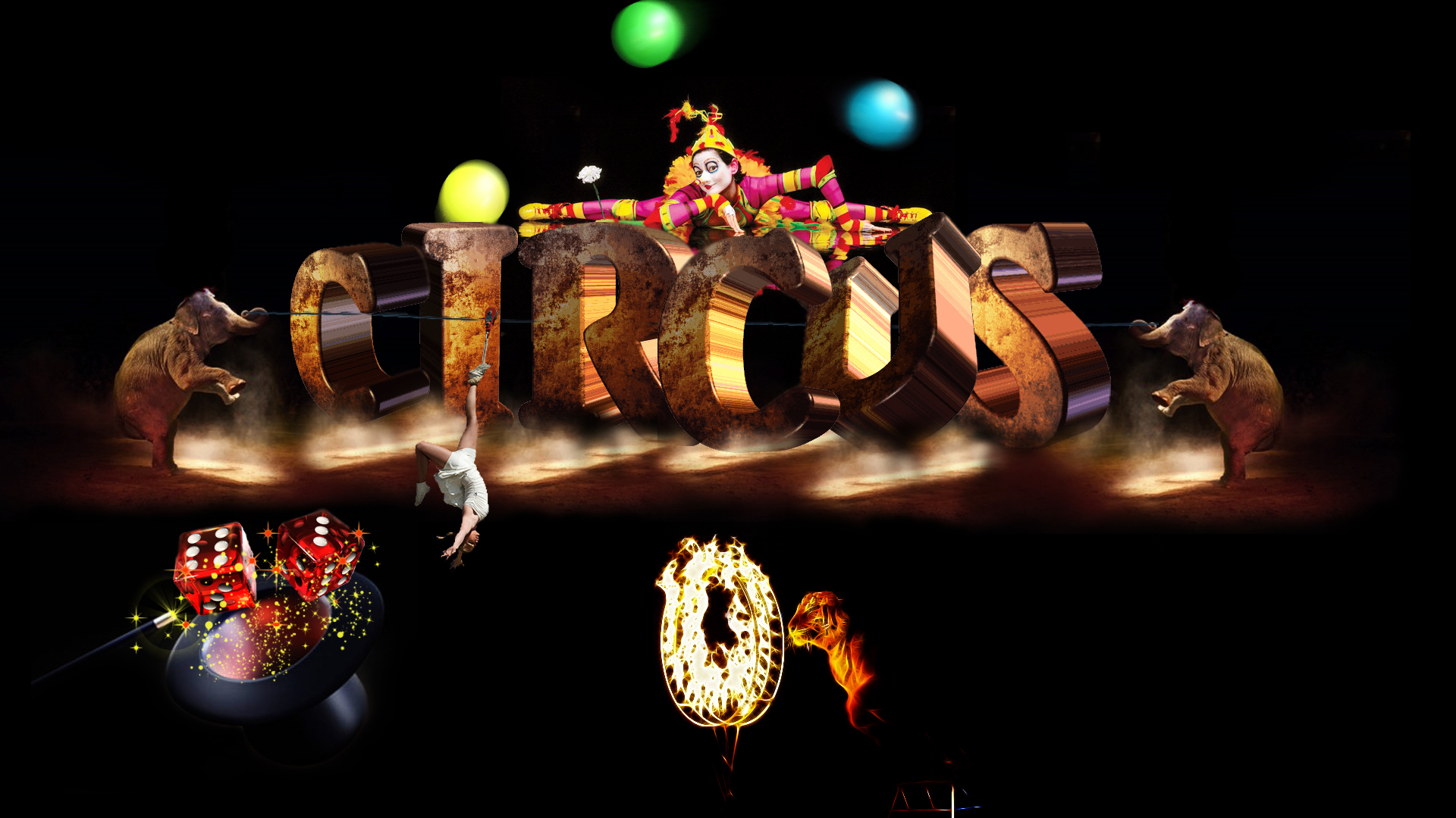 Fonds d'cran Art - Numrique Compositions 2D Circus