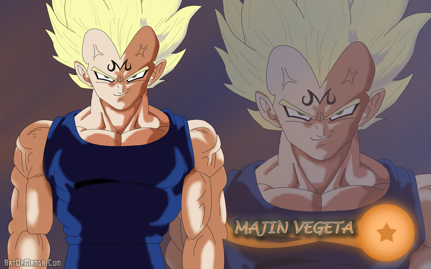 Wallpapers Manga Dragon Ball Z Majin Vegeta