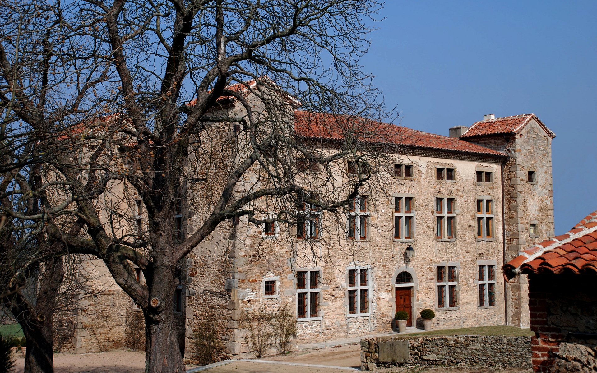 Wallpapers Constructions and architecture Castles - Palace Maison Forte de la Baraillere