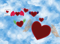 Wallpapers Digital Art Love Angels