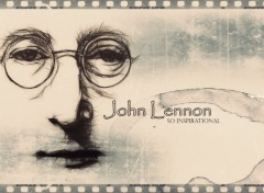 Fonds d'cran Musique John Lennon : So Inspirational.