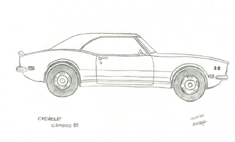 67 camaro Cool car drawings Car drawings