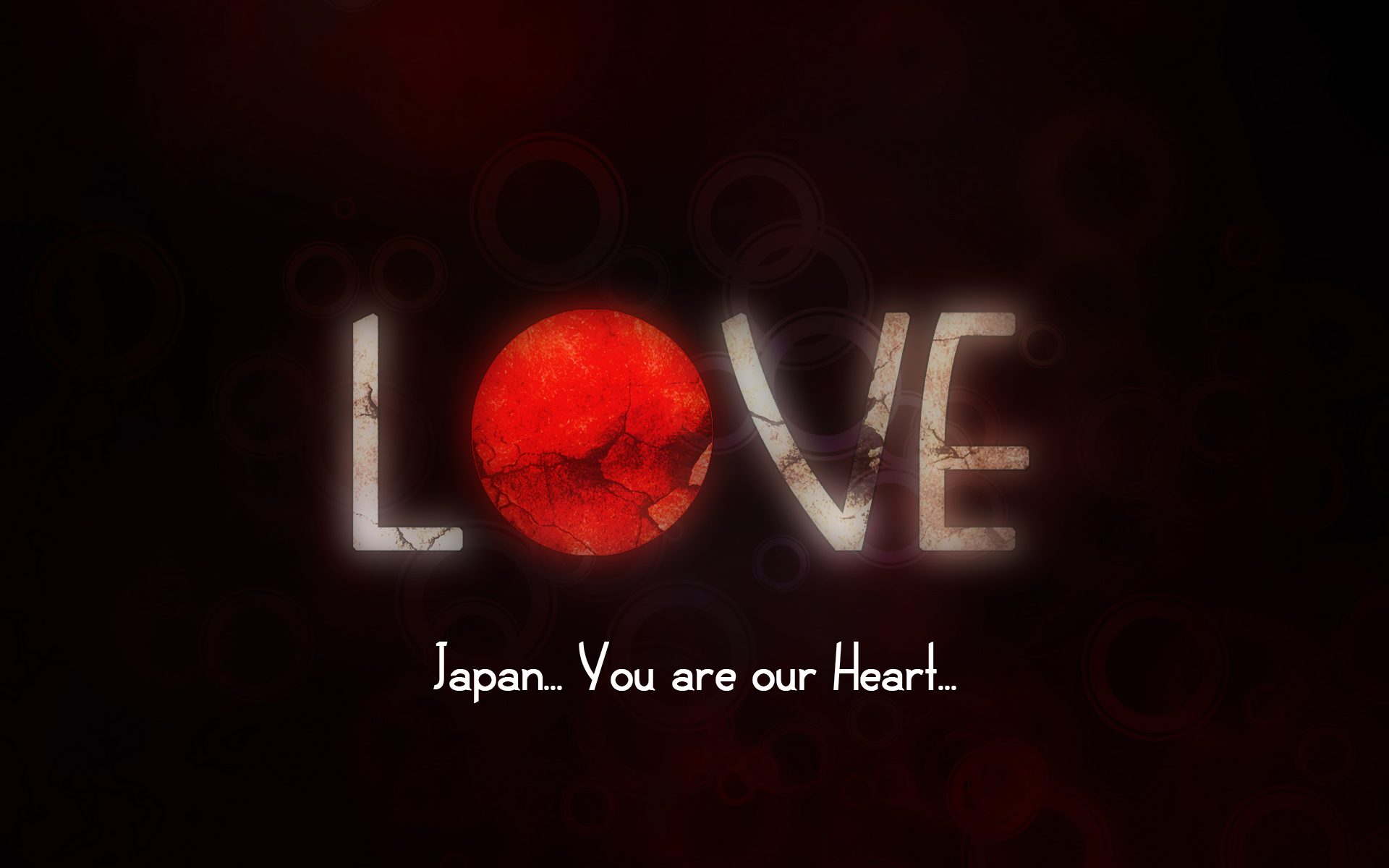 Wallpapers Digital Art Tributes Japan, our Heart