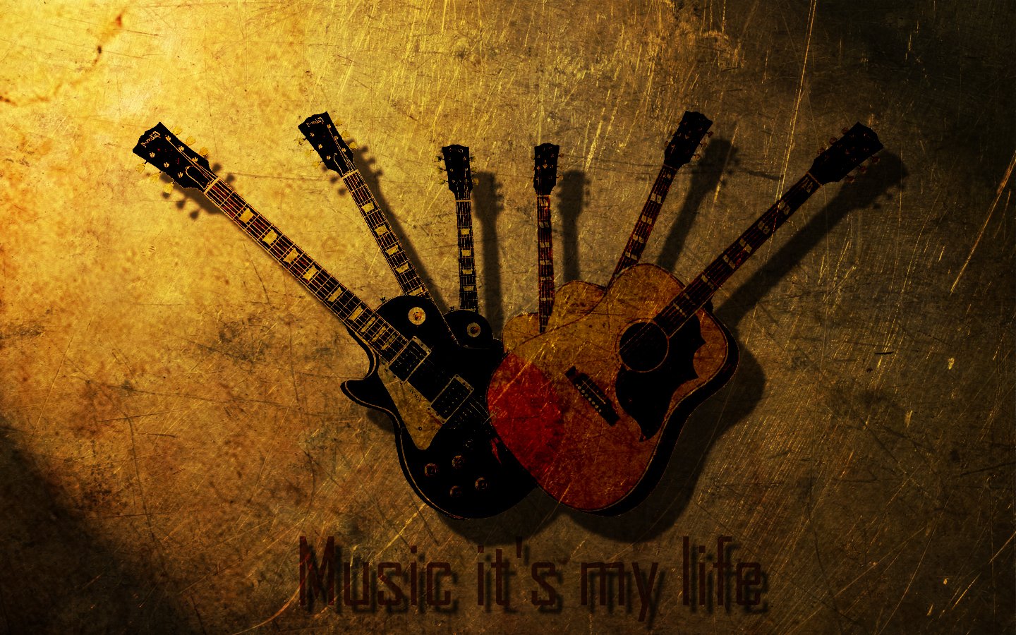 Fonds d'cran Art - Numrique Musique Music it's my life