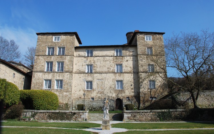 Fonds d'cran Constructions et architecture Chteaux - Palais Chateau de Bellegarde en Forez