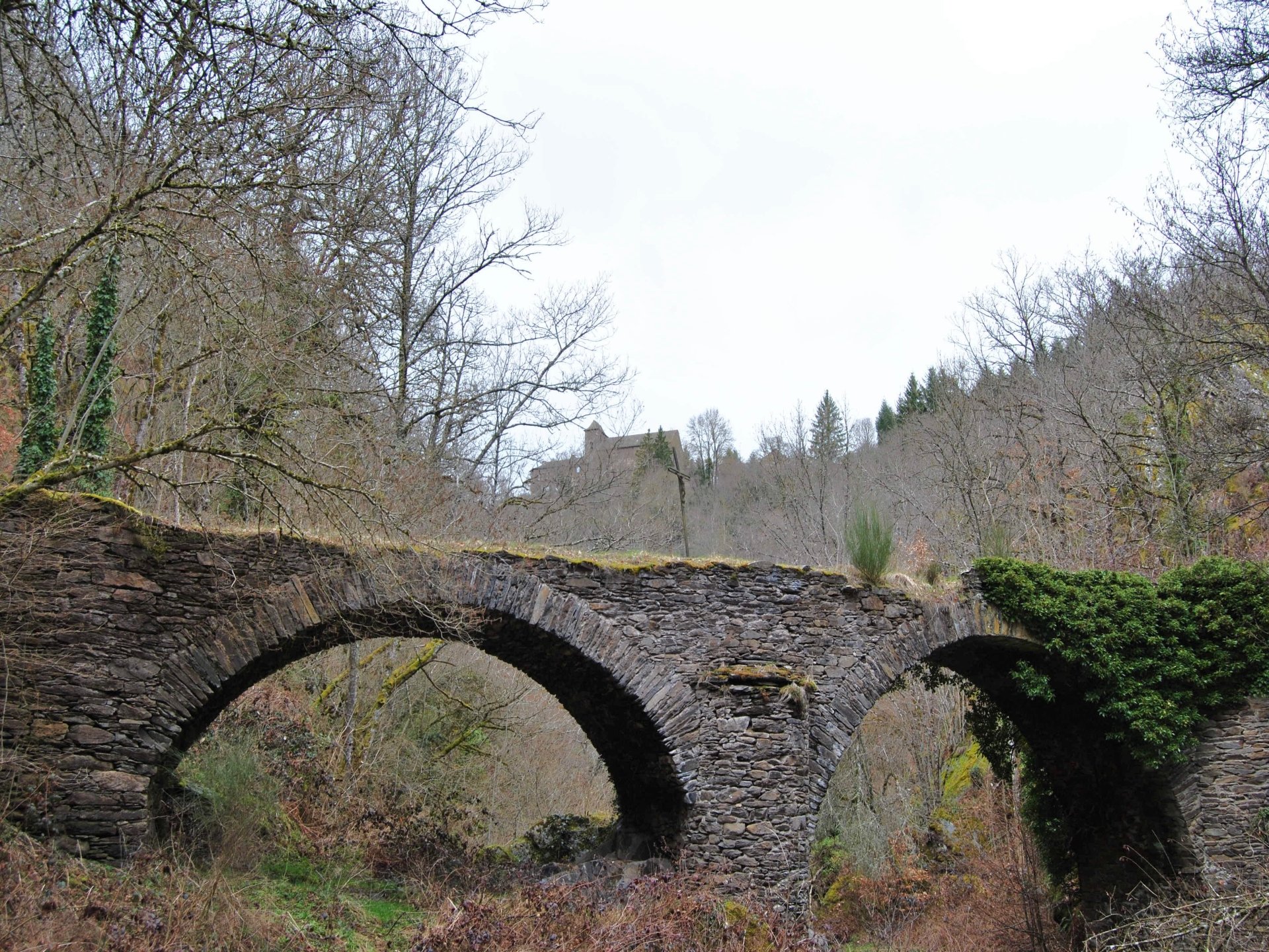 Wallpapers Constructions and architecture Bridges - Aqueduct St georges de camboulas