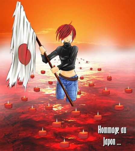 Wallpapers Digital Art Emotional Hommage pour le japon