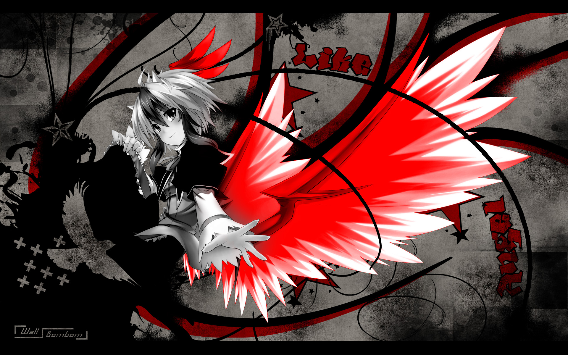 Wallpapers Manga Touhou Project Like Angel