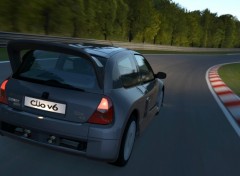 Wallpapers Cars Renault Clio V6 