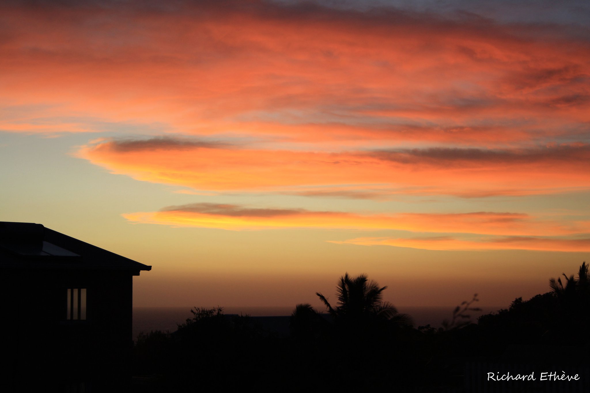 Fonds d'cran Voyages : Afrique La Runion Saint-Pierre, Coucher de Soleil Tropical