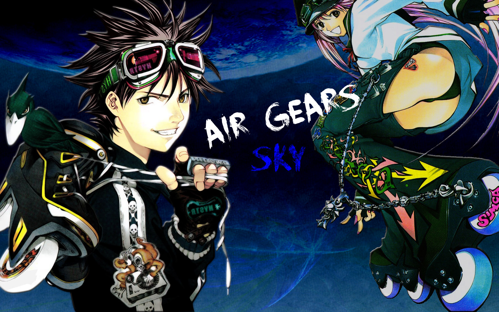 Fonds d'cran Manga Air Gear Air Gears by Sky