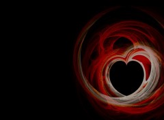 Wallpapers Digital Art Coeur de flamme ...