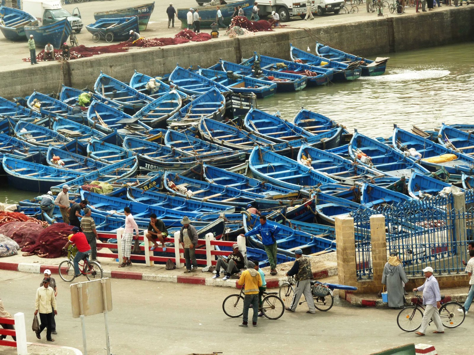 Wallpapers Trips : Africa Morocco Bateaux  Essaouira.