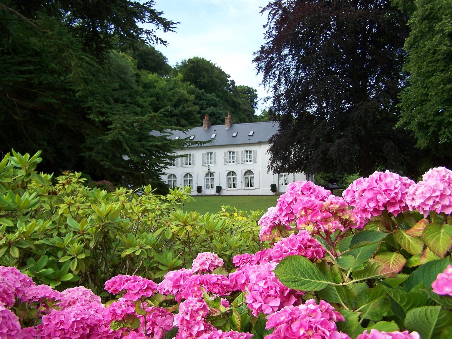 Fonds d'cran Constructions et architecture Maisons Maison fleurie