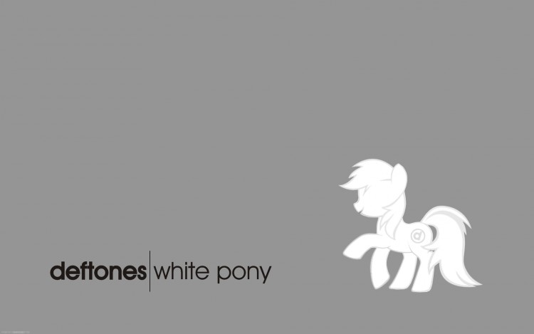 Wallpapers Music Deftones deftones white little pony