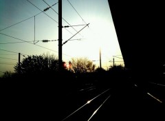 Wallpapers Nature La Gare Effet Lumire