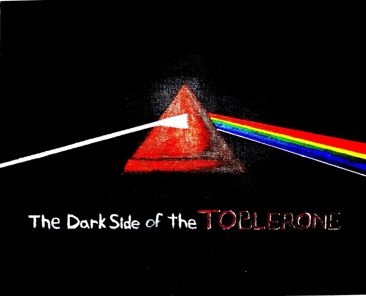 Fonds d'cran Art - Peinture Musique The Dark Side of the TOBLERONE!