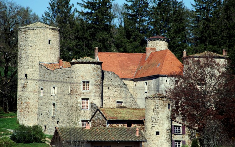 Fonds d'cran Constructions et architecture Chteaux - Palais Chateau de la Merle ,Loire 42