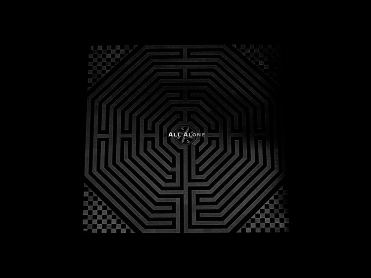 Fonds d'cran Art - Numrique Noir & Blanc Labyrinthe