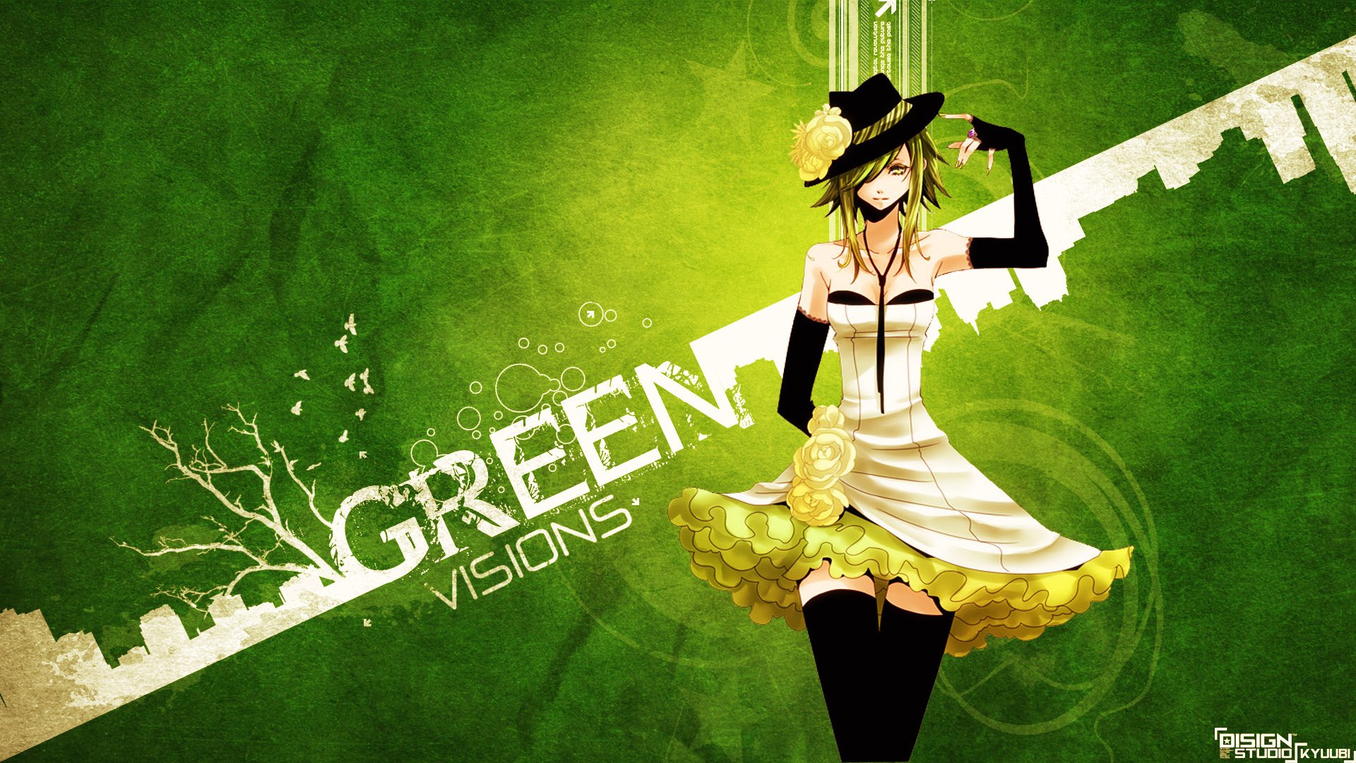 Wallpapers Digital Art Characters green 