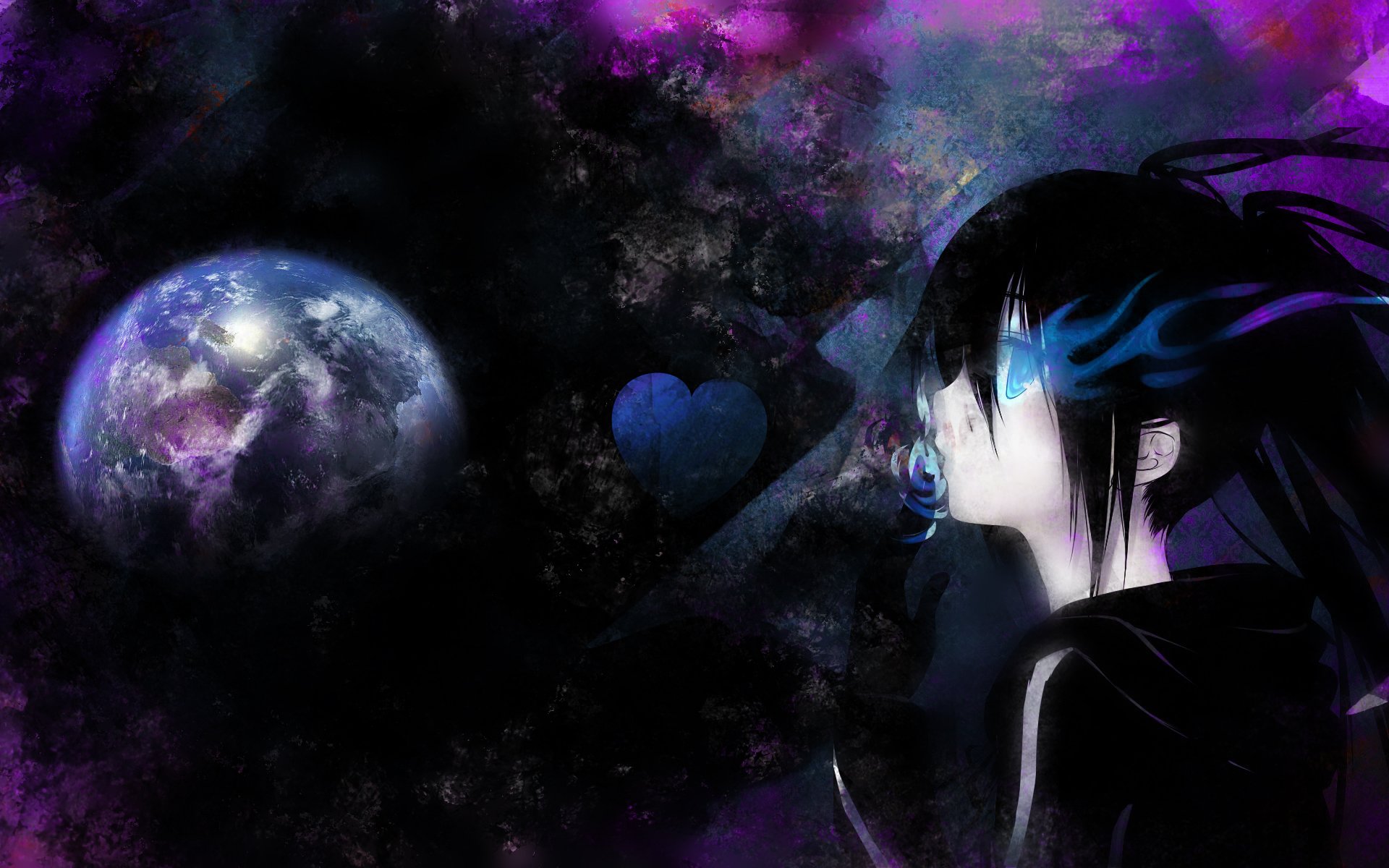 Wallpapers Manga Black Rock Shooter Kiss to Earth