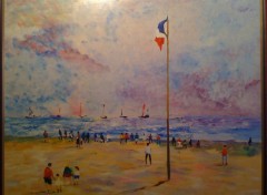 Wallpapers Art - Painting La plage