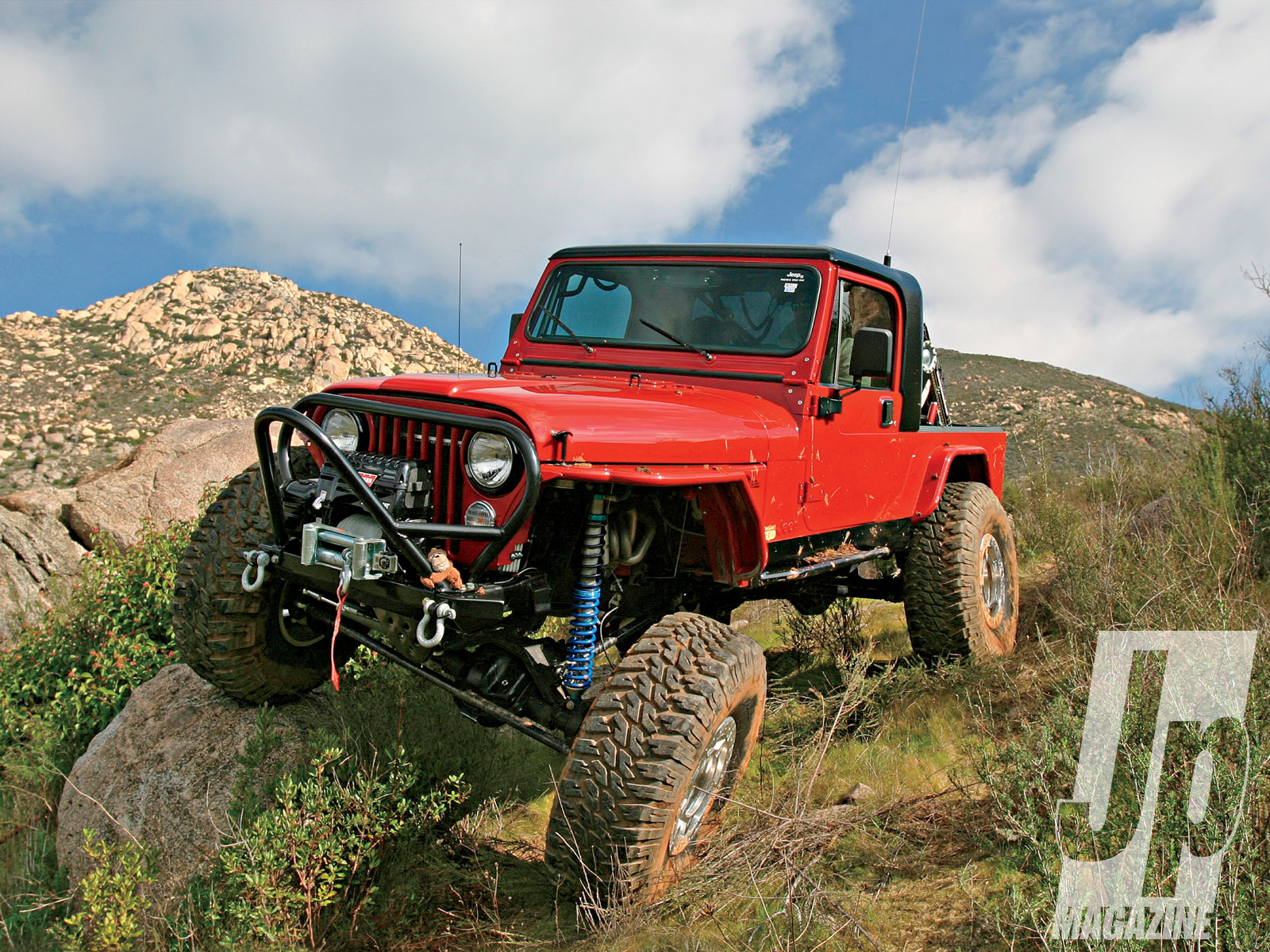 Wallpapers Cars 4x4 jeep cj-8 (1982)