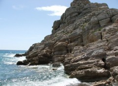 Fonds d'cran Nature Rocks on the beach