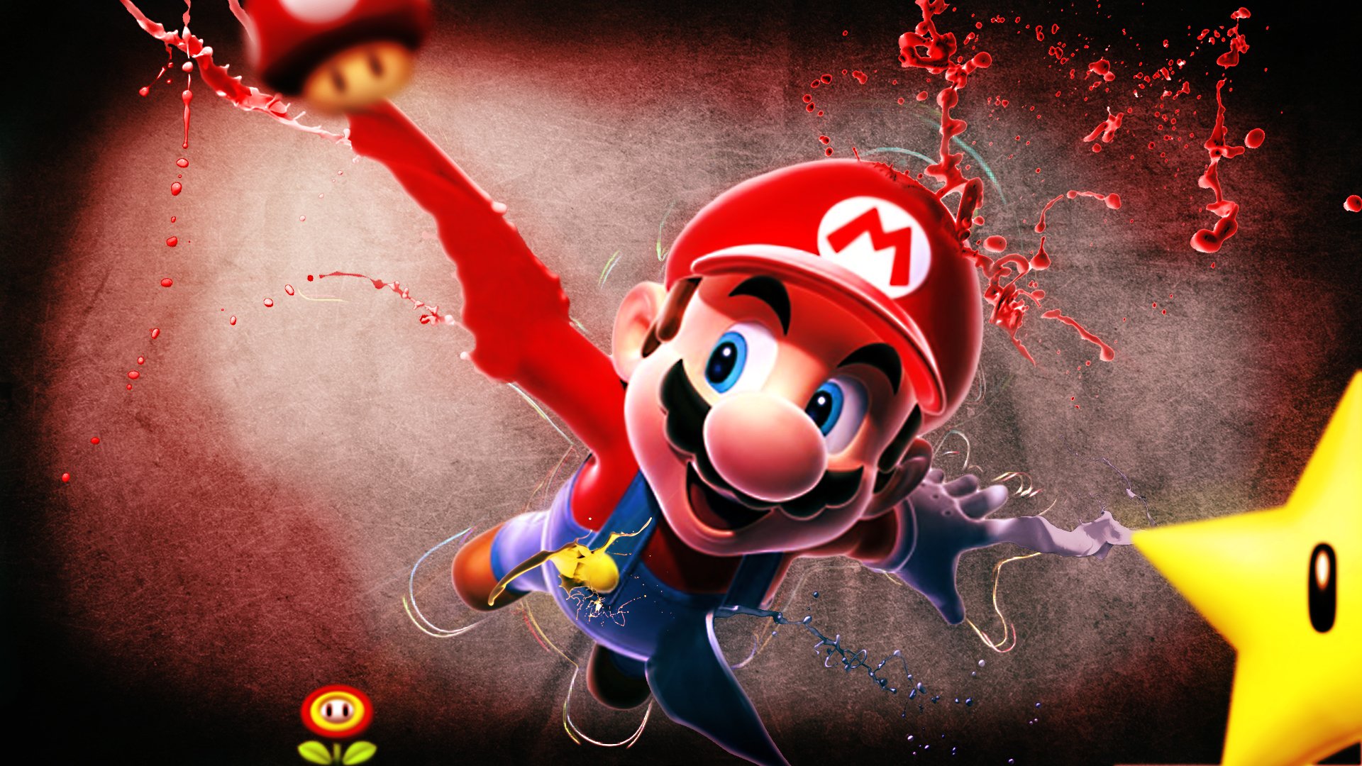 Wallpapers Video Games Super Mario Galaxy It's meeee ! Marioooo !!