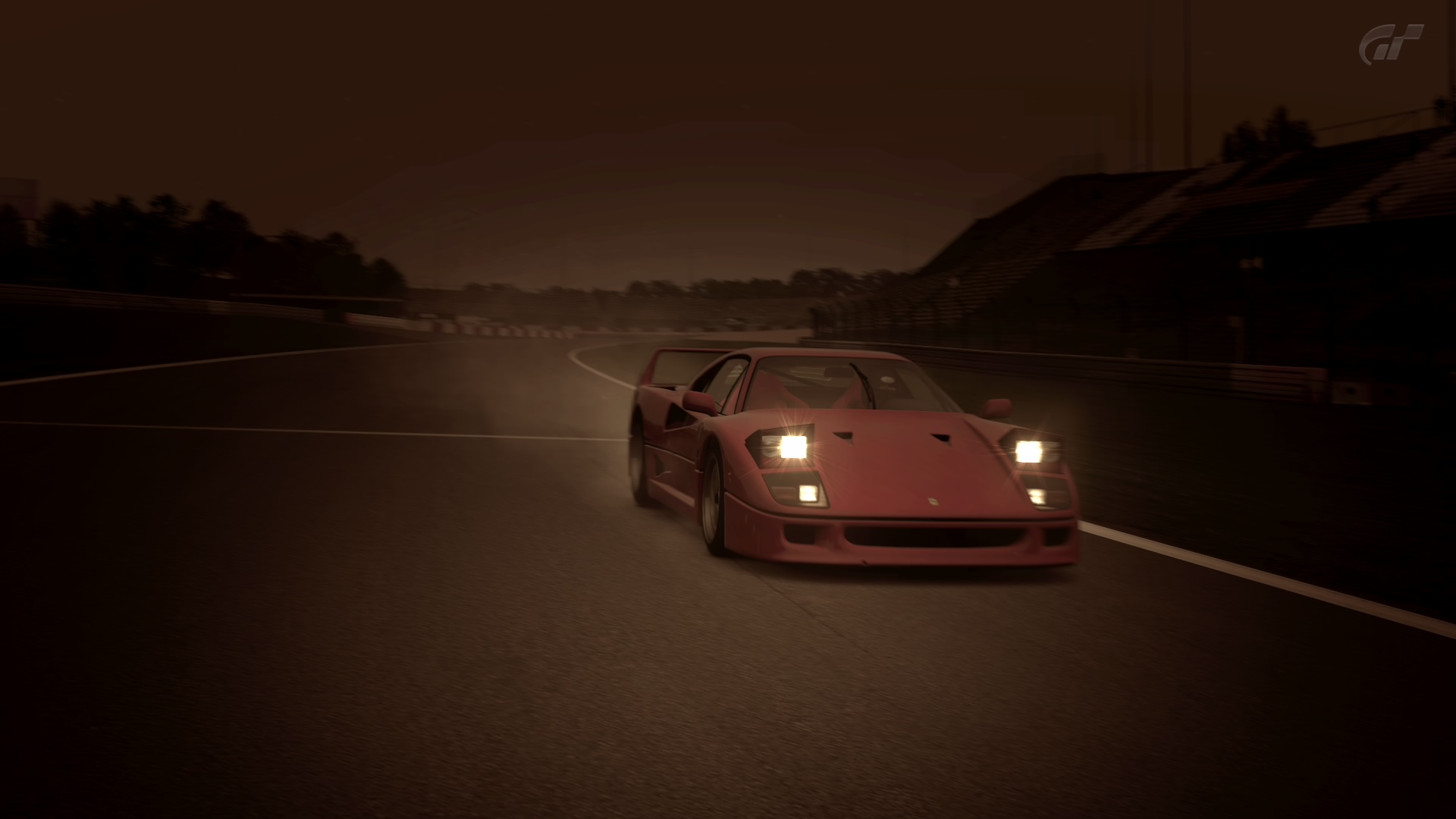 Fonds d'cran Jeux Vido Gran Turismo 5 ferrari F40